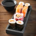 Delicious Sushi Rolls Set
